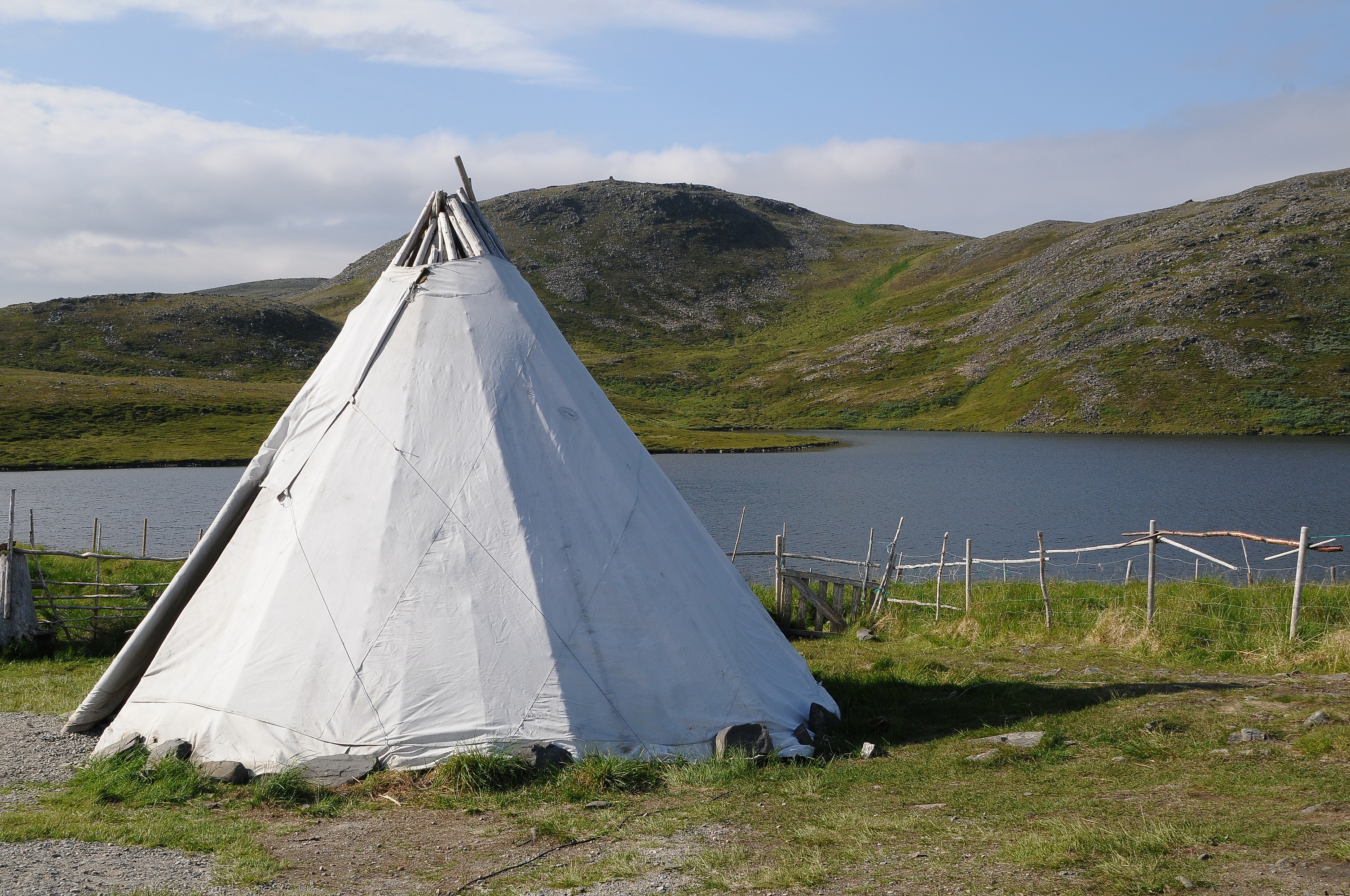 Frühstück am Nordkap